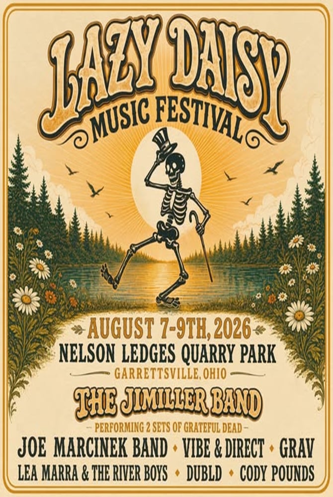 Lazy Daisy Music Festival 2026 banner