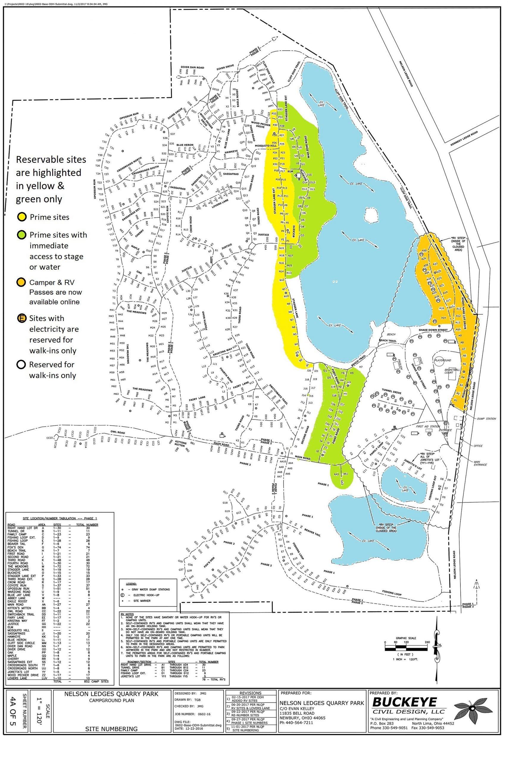 Nelson Ledges Quarry Map Nelson Ledges Quarry Map